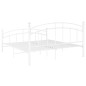 vidaXL Estructura de cama de metal blanco 160x200 cm vidaXL Estructura de cama de metal blanco 160x200 cm