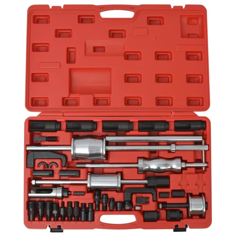 vidaXL Set de extractores de inyector diesel acero vidaXL Set de extractores de inyector diesel acero