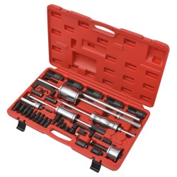 vidaXL Set de extractores de inyector diesel acero