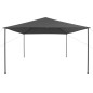 vidaXL Cenador gris antracita 4x4x3 m 180 g/m² vidaXL Cenador gris antracita 4x4x3 m 180 g/m²