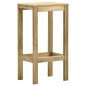 vidaXL Taburetes de jardín 2 unidades madera de pino impregnada vidaXL Taburetes de jardín 2 unidades madera de pino impregnada