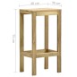 vidaXL Taburetes de jardín 2 unidades madera de pino impregnada vidaXL Taburetes de jardín 2 unidades madera de pino impregnada