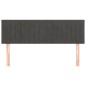 vidaXL Cabeceros 2 unidades terciopelo gris oscuro 72x5x78/88 cm vidaXL Cabeceros 2 unidades terciopelo gris oscuro 72x5x78/88 cm