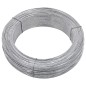 vidaXL Alambre para atar vallas acero 250 m 1,4 mm
