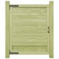 vidaXL Puerta de valla de jardín madera pino impregnada 125x100 cm vidaXL Puerta de valla de jardín madera pino impregnada 125x100 cm