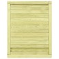 vidaXL Puerta de valla de jardín madera pino impregnada 125x100 cm vidaXL Puerta de valla de jardín madera pino impregnada 125x100 cm