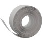 vidaXL Bordura de jardín polietileno gris 10 m 20 cm vidaXL Bordura de jardín polietileno gris 10 m 20 cm