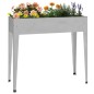 vidaXL Jardinera de acero galvanizado 100,5x40,5x90 cm vidaXL Jardinera de acero galvanizado 100,5x40,5x90 cm