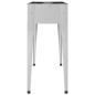 vidaXL Jardinera de acero galvanizado 100,5x40,5x90 cm vidaXL Jardinera de acero galvanizado 100,5x40,5x90 cm