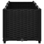 vidaXL Arriate 120x40x38 cm polipropileno vidaXL Arriate 120x40x38 cm polipropileno