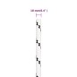 vidaXL Cuerda de trabajo poliéster blanco 10 mm 100 m vidaXL Cuerda de trabajo poliéster blanco 10 mm 100 m