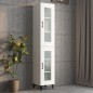 vidaXL Armario de pared colgante blanco 34,5x34x90 cm