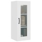 vidaXL Armario de pared colgante blanco 34,5x34x90 cm