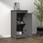vidaXL Aparador de madera maciza de pino gris 40x35x80 cm vidaXL Aparador de madera maciza de pino gris 40x35x80 cm