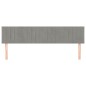 vidaXL Cabeceros 2 unidades de terciopelo gris claro 80x5x78/88 cm vidaXL Cabeceros 2 unidades de terciopelo gris claro 80x5x78/88 cm