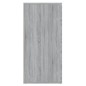 vidaXL Aparador de madera contrachapada gris Sonoma 80x36x75 cm vidaXL Aparador de madera contrachapada gris Sonoma 80x36x75 cm