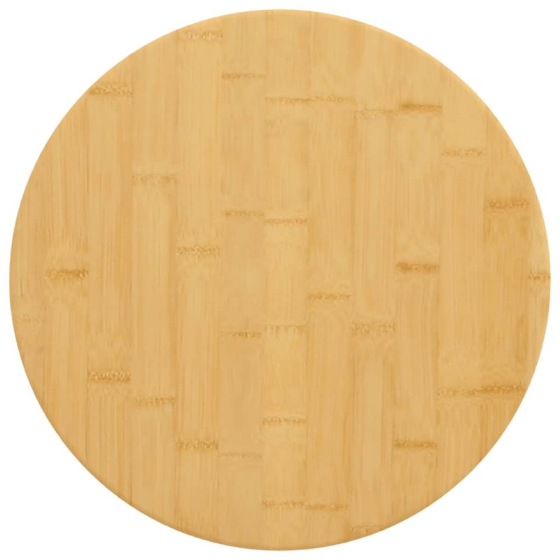 vidaXL Tablero de mesa de bambú Ø50x1,5 cm vidaXL Tablero de mesa de bambú Ø50x1,5 cm