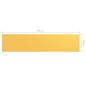 vidaXL Toldo para balcón tela oxford amarillo 90x400 cm vidaXL Toldo para balcón tela oxford amarillo 90x400 cm