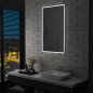 vidaXL Espejo de pared de baño con LED 60x100 cm vidaXL Espejo de pared de baño con LED 60x100 cm