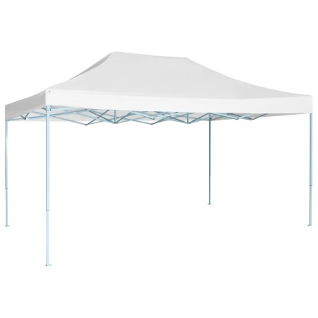 vidaXL Carpa para celebraciones plegable blanco 3x4,5 m