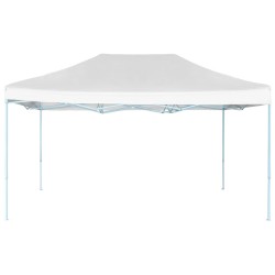 vidaXL Carpa para celebraciones plegable blanco 3x4,5 m
