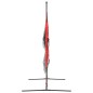 vidaXL Red de béisbol portátil poliéster negro y rojo 183x105x183 cm vidaXL Red de béisbol portátil poliéster negro y rojo 183x105x183 cm