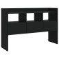 vidaXL Aparador de madera contrachapada negro 105x30x70 cm vidaXL Aparador de madera contrachapada negro 105x30x70 cm
