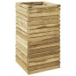 vidaXL Arriate de madera de pino impregnada 50x50x100 cm vidaXL Arriate de madera de pino impregnada 50x50x100 cm
