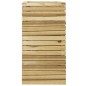 vidaXL Arriate de madera de pino impregnada 50x50x100 cm vidaXL Arriate de madera de pino impregnada 50x50x100 cm