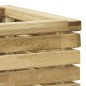vidaXL Arriate de madera de pino impregnada 50x50x100 cm vidaXL Arriate de madera de pino impregnada 50x50x100 cm