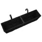 vidaXL Conjunto de jardineras 2 piezas jacinto de agua negro vidaXL Conjunto de jardineras 2 piezas jacinto de agua negro