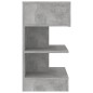 vidaXL Mesitas de noche 2 uds gris hormigón 40x35x70 cm vidaXL Mesitas de noche 2 uds gris hormigón 40x35x70 cm