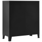vidaXL Baúl de almacenaje industrial acero negro 90x40x100 cm vidaXL Baúl de almacenaje industrial acero negro 90x40x100 cm
