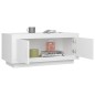 vidaXL Mesa de centro madera contrachapada blanco 102x50x45 cm