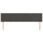 vidaXL Cabeceros 2 unidades de terciopelo gris oscuro 90x5x78/88 cm vidaXL Cabeceros 2 unidades de terciopelo gris oscuro 90x5x78/88 cm