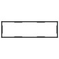 vidaXL Mesa de consola transparente vidrio templado 120x35x75 cm vidaXL Mesa de consola transparente vidrio templado 120x35x75 cm