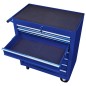 vidaXL Carrito caja de herramientas 7 cajones azul vidaXL Carrito caja de herramientas 7 cajones azul