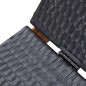vidaXL Tumbona de ratán sintético y madera maciza de acacia vidaXL Tumbona de ratán sintético y madera maciza de acacia
