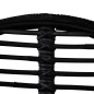vidaXL Sillas de comedor 2 unidades ratán natural negro vidaXL Sillas de comedor 2 unidades ratán natural negro