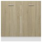 vidaXL Armario inferior de fregadero madera ingeniería 80x46x81,5cm vidaXL Armario inferior de fregadero madera ingeniería 80x46x81,5cm