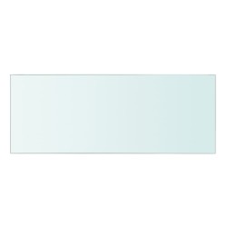 vidaXL Panel de estante vidrio claro 40x15 cm
