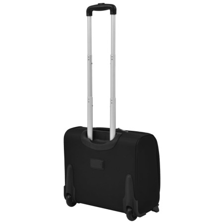 vidaXL Maleta de piloto negra  