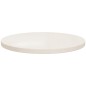 vidaXL Superficie de mesa madera maciza de pino blanco Ø50x2,5 cm vidaXL Superficie de mesa madera maciza de pino blanco Ø50x2,5 cm
