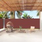 vidaXL Toldo lateral retráctil marrón 180x1000 cm vidaXL Toldo lateral retráctil marrón 180x1000 cm