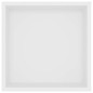 vidaXL Mueble de pared para TV madera contrachapada blanco 102x35x35cm