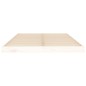 vidaXL Estructura de cama madera maciza de pino blanco 120x200 cm