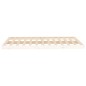 vidaXL Estructura de cama madera maciza de pino blanco 120x200 cm