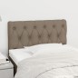 vidaXL Cabecero de tela gris taupe 80x7x78/88 cm vidaXL Cabecero de tela gris taupe 80x7x78/88 cm