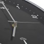 vidaXL Reloj de pared radiocontrol movimiento de cuarzo 31 cm negro vidaXL Reloj de pared radiocontrol movimiento de cuarzo 31 cm negro