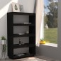 vidaXL Estantería/divisor de espacios madera pino negro 80x35x135 cm vidaXL Estantería/divisor de espacios madera pino negro 80x35x135 cm